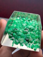 56.00ct Swat Emerald Rough Lot - Natural Uncut Gemstones - Image 5