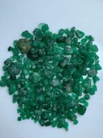 95.34 Carat Swat Emerald Rough Lot – Natural Green Gems (9x9x6mm) - Image 6
