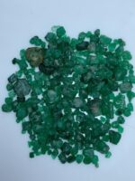 95.34 Carat Swat Emerald Rough Lot – Natural Green Gems (9x9x6mm) - Image 9