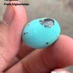 Rare 22.02 ct Afghan Turquoise Cabochon – 23.02 × 17.20 × 10.20 mm