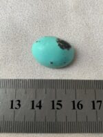 Rare 22.02 ct Afghan Turquoise Cabochon – 23.02 × 17.20 × 10.20 mm - Image 8