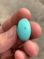 Rare 22.02 ct Afghan Turquoise Cabochon – 23.02 × 17.20 × 10.20 mm - Image 9