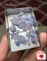 Attractive 39 ct Afghan Hackmanite Rough Lot – Natural Gemstone Collector’s Piece