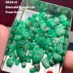 Precision & Profit: A 59.54ct Swat Emerald Rough Lot Tailored for Efficiency