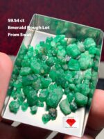 Precision & Profit: A 59.54ct Swat Emerald Rough Lot Tailored for Efficiency