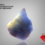 Stunning 49.35ct Hackmanite Crystal from Afghanistan