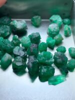 43.95ct Swat Emerald Rough Lot: Untouched Beauty from Pakistan’s Gem Valley - Image 4
