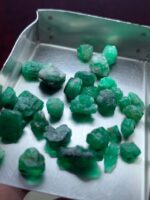 43.95ct Swat Emerald Rough Lot: Untouched Beauty from Pakistan’s Gem Valley - Image 5