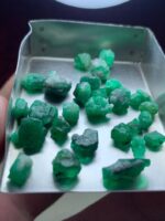 43.95ct Swat Emerald Rough Lot: Untouched Beauty from Pakistan’s Gem Valley - Image 6