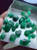 43.95ct Swat Emerald Rough Lot: Untouched Beauty from Pakistan’s Gem Valley - Image 8