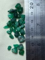 43.95ct Swat Emerald Rough Lot: Untouched Beauty from Pakistan’s Gem Valley - Image 10
