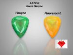 Most Rare 0.570 Carat Green Hauyne  from Badakhshan, Afghanistan | Loose Gemstone for Jewelry