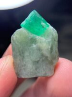 A Refined 25.45-Carat Swat Emerald Specimen: Elegance in Natural Form - Image 4