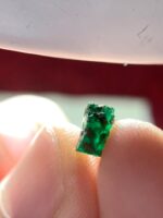 1.42ct Swat Emerald Crystal – Natural Untreated Green Gemstone (6.81 x 6.42 x 4.47 mm) - Image 6