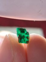 1.42ct Swat Emerald Crystal – Natural Untreated Green Gemstone (6.81 x 6.42 x 4.47 mm) - Image 7
