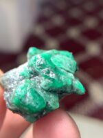 56.75-Carat Emerald Specimen from Swat: A Symmetrical and Substantial Crystal (27.75 × 28.50 × 15.37 mm) - Image 2