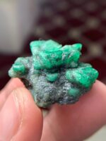 56.75-Carat Emerald Specimen from Swat: A Symmetrical and Substantial Crystal (27.75 × 28.50 × 15.37 mm) - Image 3
