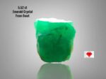 Natural Emerald Prism from Swat – 5.52 Carats of Green Geometry