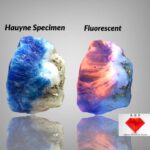 Most Rare 38 ct Hauyne specimen combined with Pyrite from Badakhshan, Afghanistan.