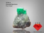 27.38ct Swat Emerald Specimen – A Stunning Natural Crystal with Impressive Size