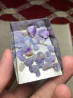 Natural 43.80 ct Afghan Hackmanite Rough Lot – Rare Crystal Beauty - Image 7