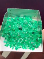Swat Emerald Rough Lot: Natural Untreated Green Crystals (49.20ct) - Image 2