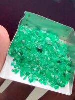 Swat Emerald Rough Lot: Natural Untreated Green Crystals (49.20ct) - Image 4