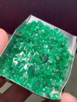 Swat Emerald Rough Lot: Natural Untreated Green Crystals (49.20ct) - Image 6