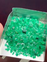 Swat Emerald Rough Lot: Natural Untreated Green Crystals (49.20ct) - Image 7