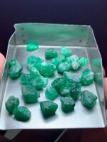44.30ct Swat Emerald Rough Lot: Raw Elegance from Pakistan’s Premier Source - Image 8
