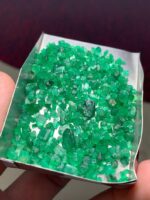 Swat Emerald Rough Lot: Natural Untreated Green Crystals (49.20ct) - Image 10