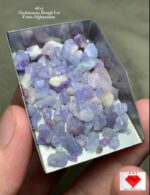 Rare 60ct Afghan Hackmanite Rough Lot – Natural Color-Changing Gemstone Collection