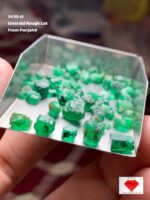 Panjshir Emerald Rough Lot – 34.95 Carats of Natural Presence