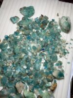 1260 ct Hauyne Lot from Afghanistan (37.10 × 28.35 × 12.17 mm) — A Rich Feldspathoid Blue Mineral Collection - Image 10