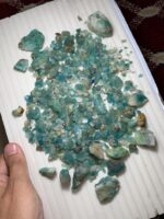 1260 ct Hauyne Lot from Afghanistan (37.10 × 28.35 × 12.17 mm) — A Rich Feldspathoid Blue Mineral Collection - Image 6