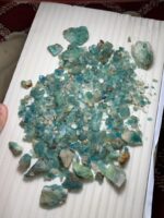 1260 ct Hauyne Lot from Afghanistan (37.10 × 28.35 × 12.17 mm) — A Rich Feldspathoid Blue Mineral Collection - Image 7