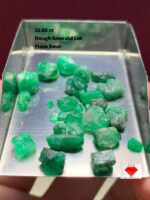Uncut Majesty: 32.85 ct Swat Emerald Rough — Untamed Beauty in Every Millimeter"