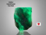 Natural Wonder: A 23.60ct Emerald Crystal from Swat Valley