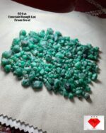 654 ct Natural Emerald Rough Lot from Swat – 14.45 × 12.25 × 9.35 mm