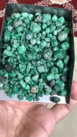 654 ct Natural Emerald Rough Lot from Swat – 14.45 × 12.25 × 9.35 mm - Image 2
