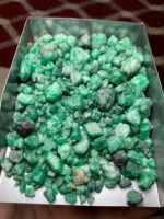 654 ct Natural Emerald Rough Lot from Swat – 14.45 × 12.25 × 9.35 mm - Image 4