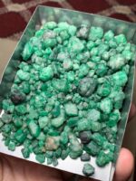 654 ct Natural Emerald Rough Lot from Swat – 14.45 × 12.25 × 9.35 mm - Image 5
