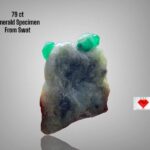 79 ct Natural Emerald Specimen from Swat – Collector-Grade Green Crystal