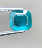 0.374 ct Green Hauyne Gemstone: Rectangular Cut, Rare Afghan Gem - Image 2
