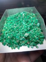 323.65 ct Swat Emerald Rough: Compact Gems with Hidden Potential - Image 2