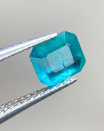 0.374 ct Green Hauyne Gemstone: Rectangular Cut, Rare Afghan Gem - Image 4