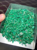 323.65 ct Swat Emerald Rough: Compact Gems with Hidden Potential - Image 4
