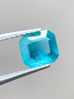 0.374 ct Green Hauyne Gemstone: Rectangular Cut, Rare Afghan Gem - Image 6