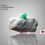 Monumental Beauty: 244.64-Carat Emerald Specimen from Swat Valley