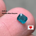 The Beauty and Rarity of Paraiba Tourmaline: A Deep Dive into the 0.29 ct Emerald Cut Gem